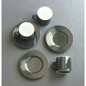 Sakura Espresso Cups Saucers Coffee Demitasse